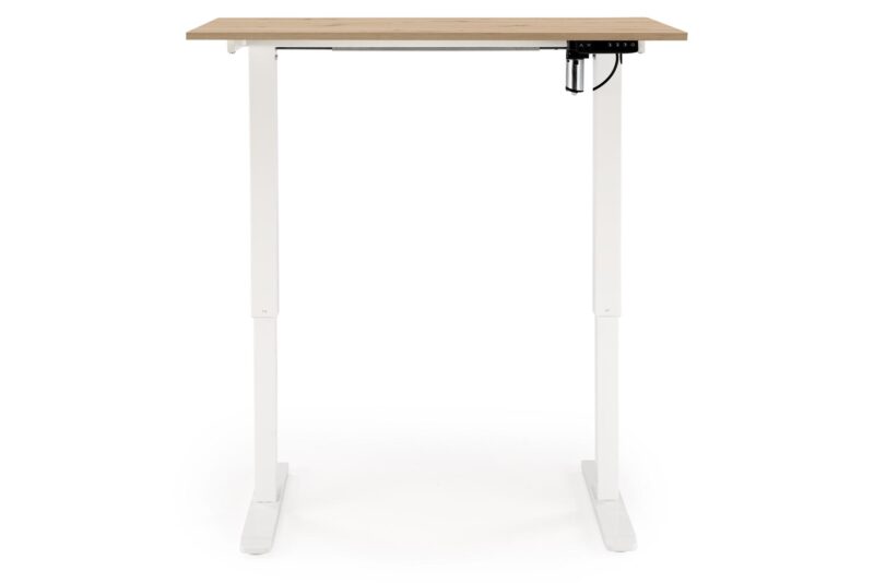 Reguleeritav kirjutuslaud ZAORA tamm / valge