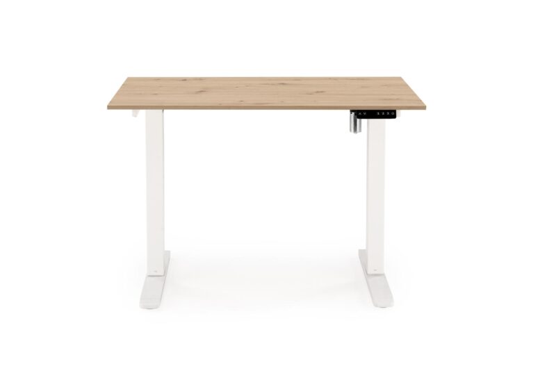 Reguleeritav kirjutuslaud ZAORA tamm / valge