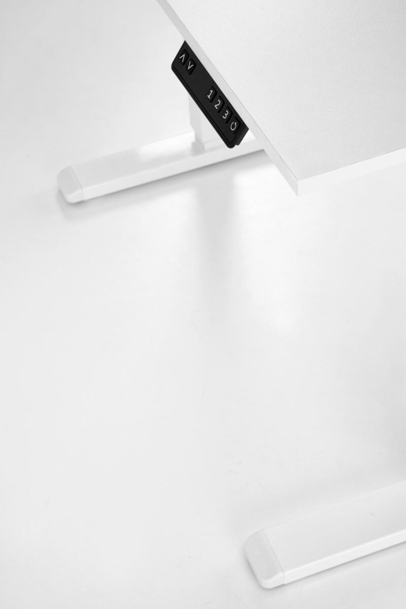 Reguleeritav kirjutuslaud ZAORA, valge