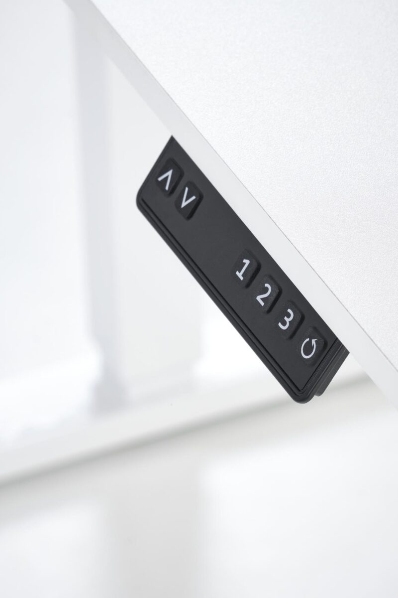 Reguleeritav kirjutuslaud ZAORA, valge