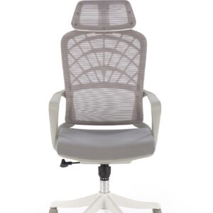 Kontoritool VESMON 2, hall / valge