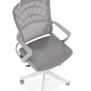 Kontoritool VESMON 2, hall / valge