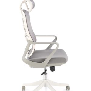 Kontoritool VESMON 2, hall / valge