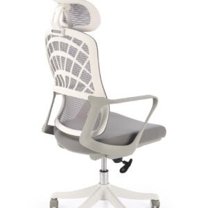 Kontoritool VESMON 2, hall / valge