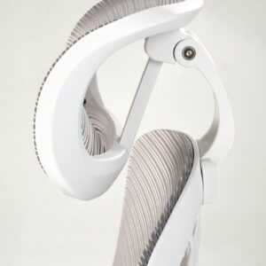 Kontoritool VESMON 2, hall / valge