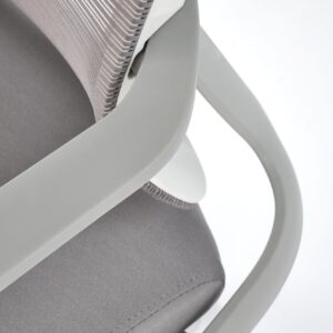 Kontoritool VESMON 2, hall / valge