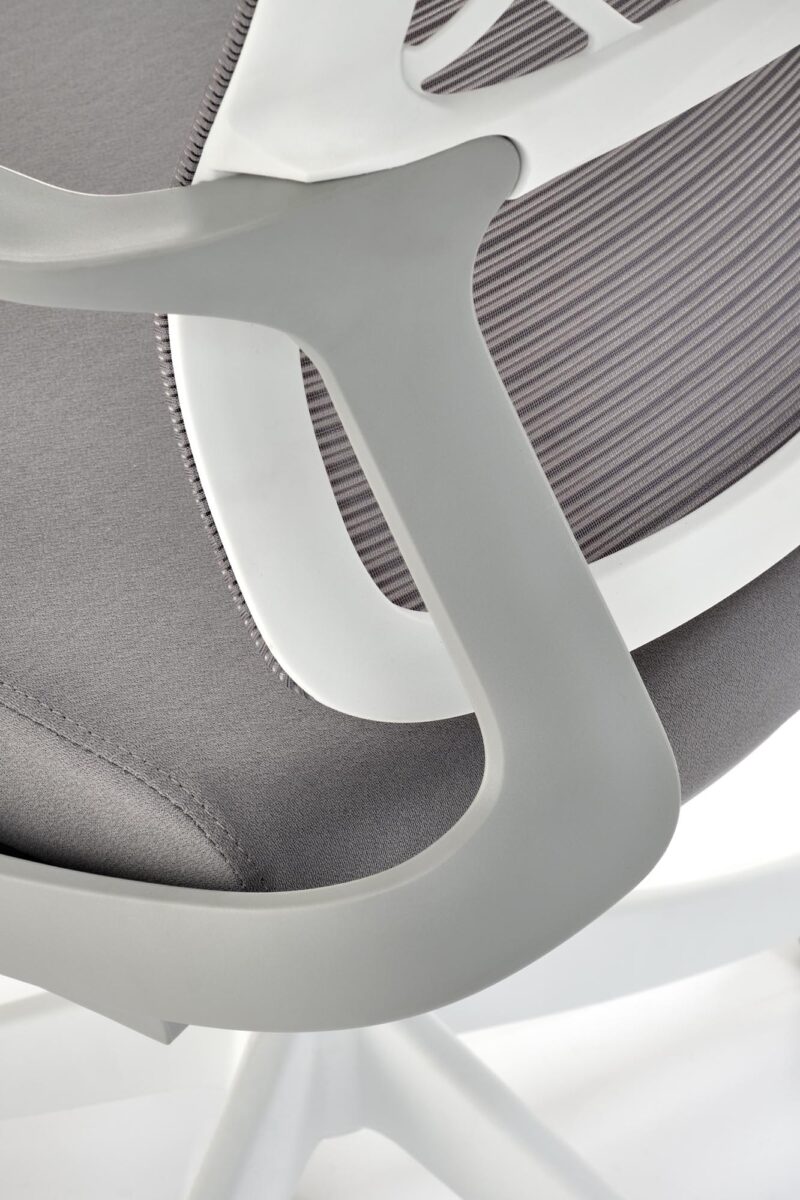 Kontoritool VESMON 2, hall / valge