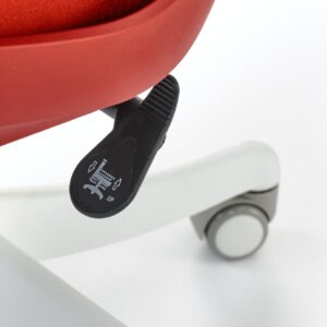 Kontoritool VESMON 2, kaneel / valge