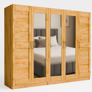 Tammepuidust riidekapp TORONTO XXL