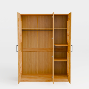 3d-_3_ Tammepuidust garderoob TORONTO L