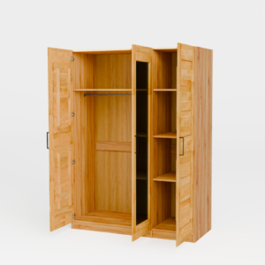 3d-_4_ Tammepuidust garderoob TORONTO L