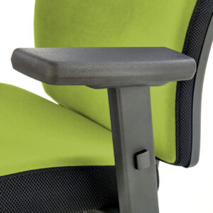 5903038715142_10 Kontoritool POLVOR, must / roheline