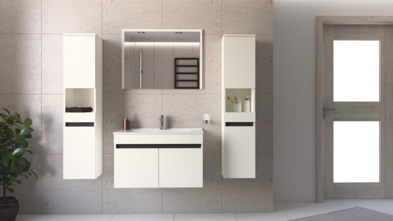 Seinakapp FIGLAR SL, valge + 3 tooni