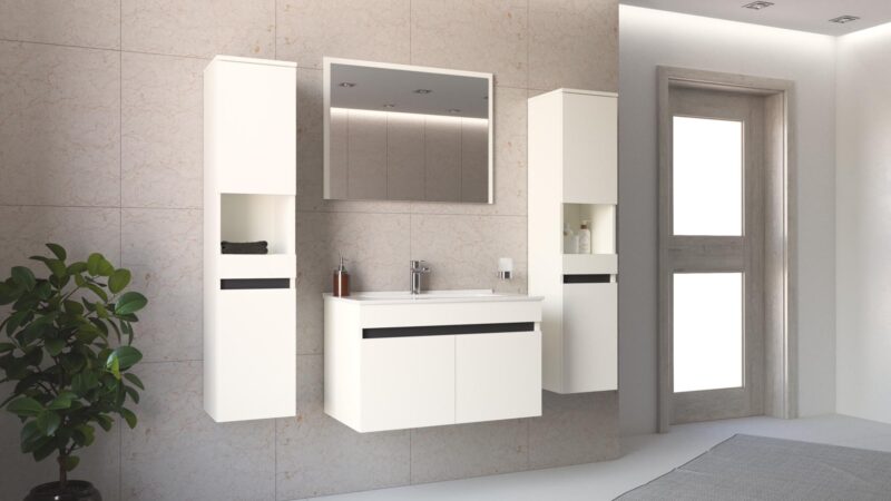 Seinakapp FIGLAR SL, valge + 3 tooni