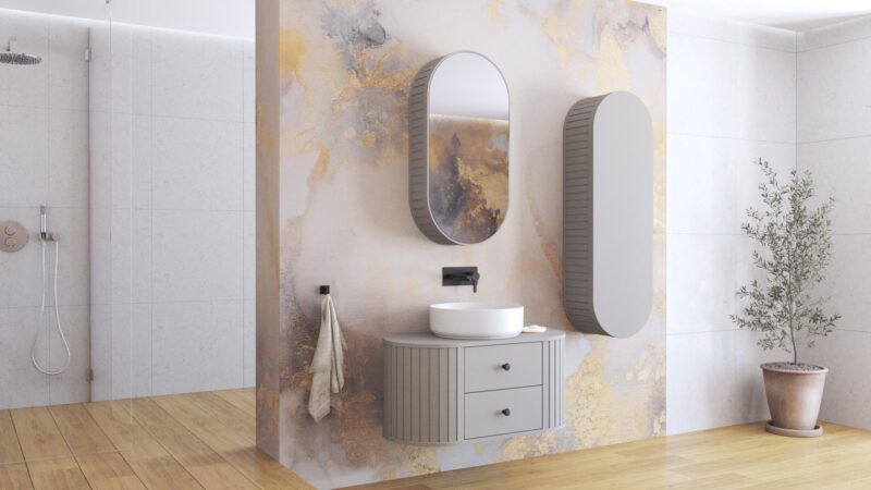 Peegelkapp VENEZIANO, kašmiir