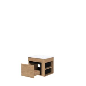 Valamukapp DOVANI 60, tamm / must