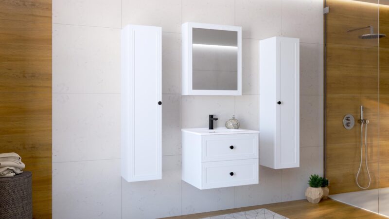 Valamukapp TORETINO 60, valge matt