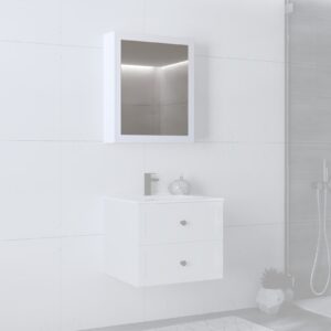 Peegelkapp TORETINO 60, valge