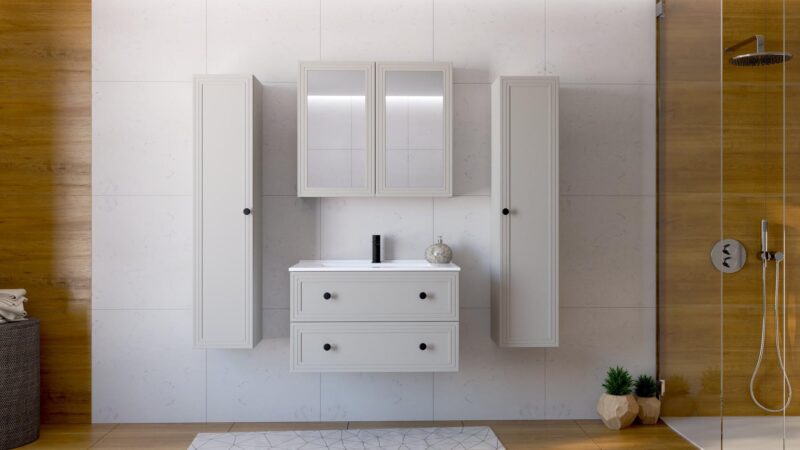 Peegelkapp TORETINO 80, kašmiir