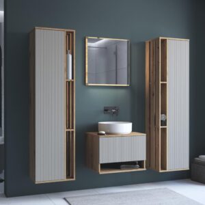 Valamukapp AVLOR 60,  tamm / kašmiir