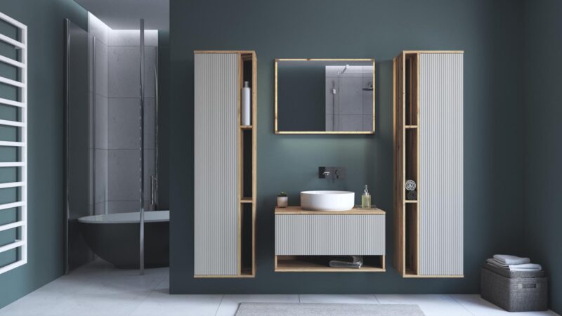 Seinakapp AVALONA SLD,  tamm / kasmiir matt