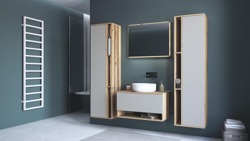 Seinakapp AVALONA SLD,  tamm / kasmiir matt