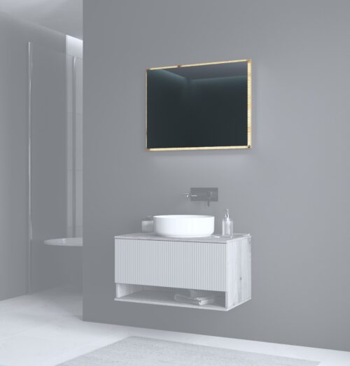 Peegel AVALONA L-80,  tamm