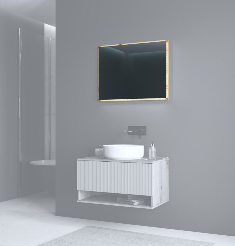 Peegel AVALONA L-80,  tamm