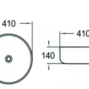 Valamu FASMON, valge