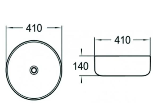 Valamu FASMON, valge