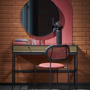 PATINA seinapeegel, must