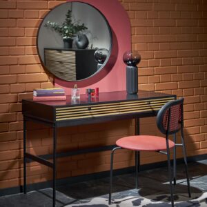 PATINA seinapeegel, must