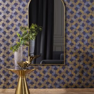 CURIO, seinapeegel, kuldne