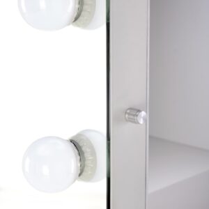 Seinapeegel PEARIN, hõbedane