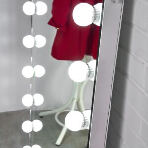 Seinapeegel PEARIN, hõbedane