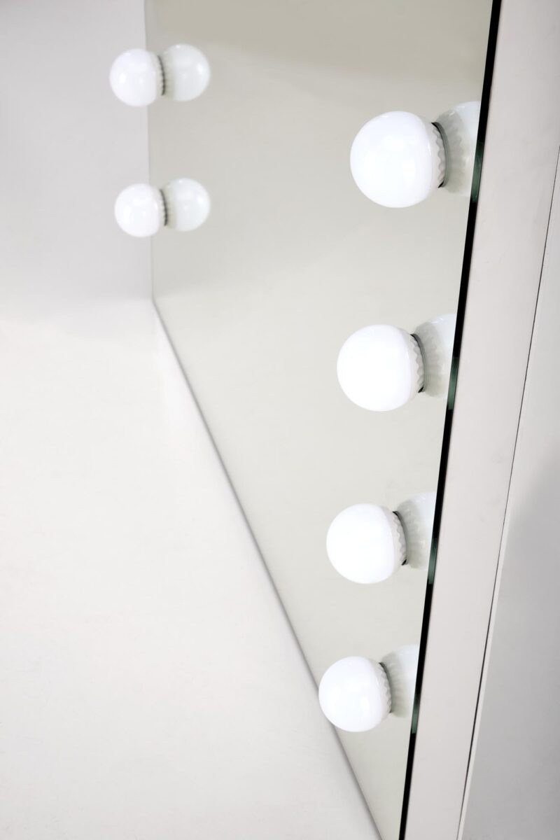 Seinapeegel PEARIN, hõbedane