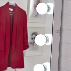 Seinapeegel PEARIN, hõbedane