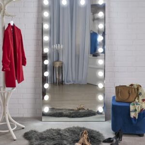 Seinapeegel PEARIN, hõbedane