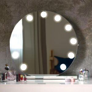 Seinapeegel TORVIN, hõbedane