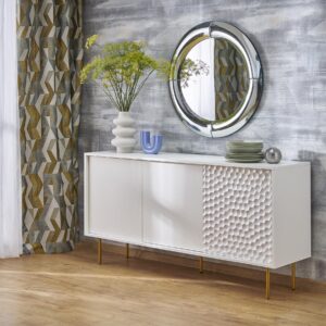 Seinapeegel MOIRA, hõbedane