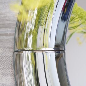 Seinapeegel MOIRA, hõbedane