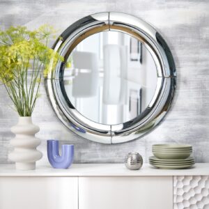 Seinapeegel MOIRA, hõbedane