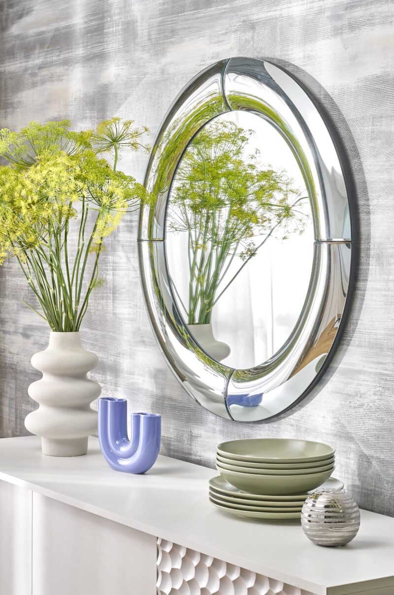 Seinapeegel MOIRA, hõbedane