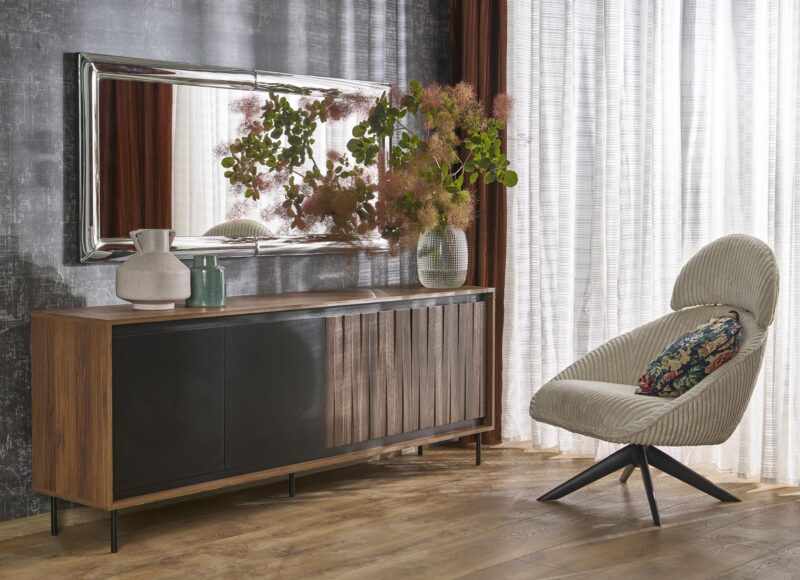 Peegel ABRION, hõbedane