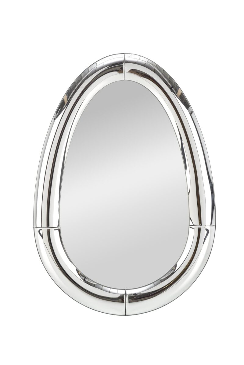 Peegel IVORY, hõbedane