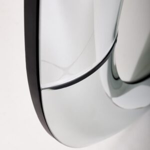 Peegel IVORY, hõbedane