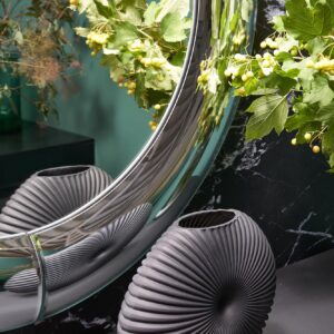 Peegel IVORY, hõbedane