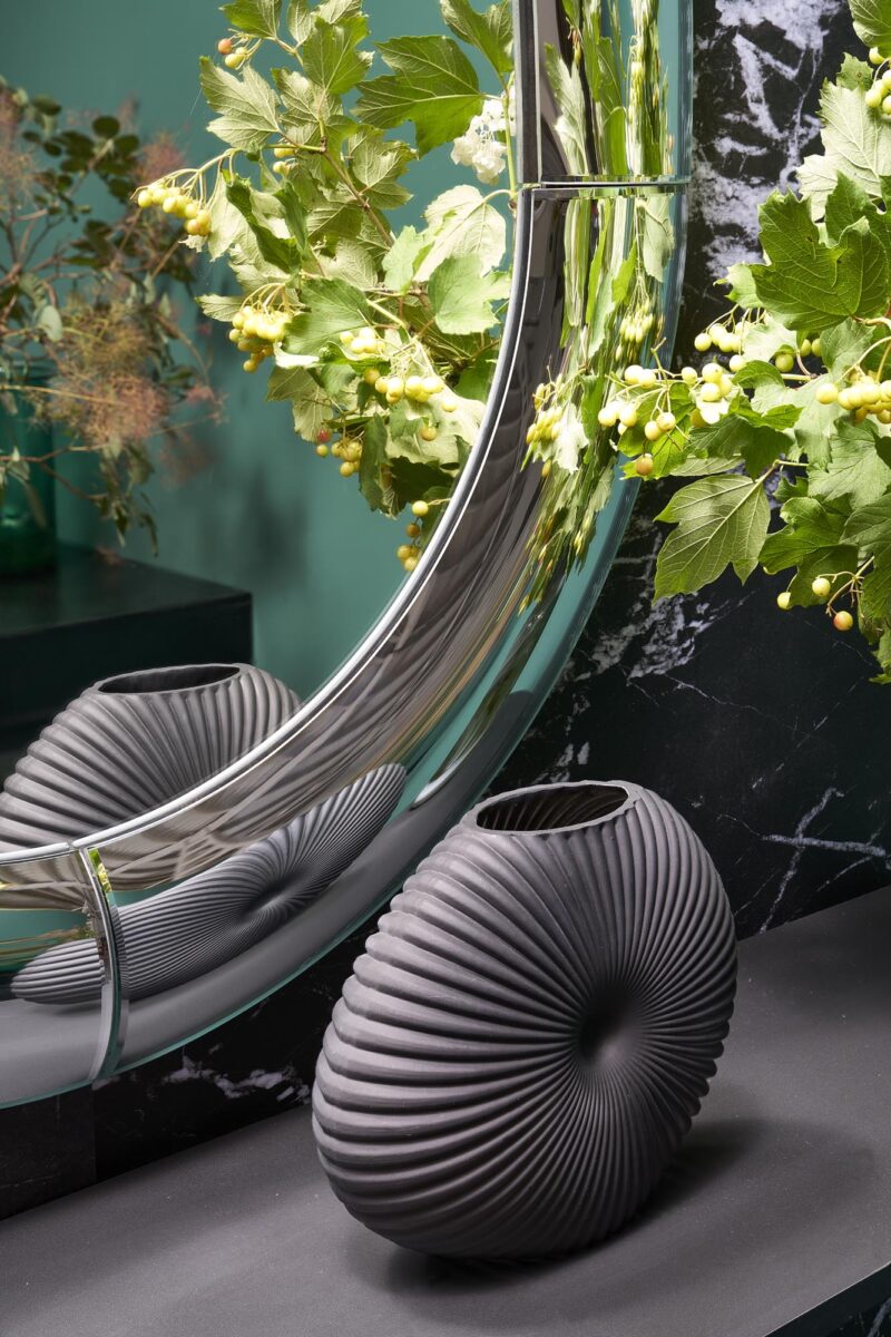 Peegel IVORY, hõbedane