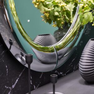 Peegel IVORY, hõbedane