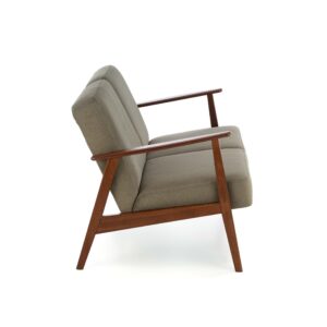 Diivan MILAVOR 2S, oliiv / tume pähkel